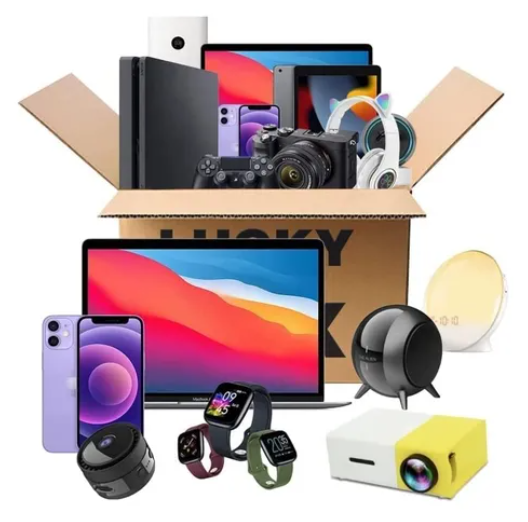 Caja gigante, (HASTA 90 ARTICULOS NUEVOS) Valor 2100€